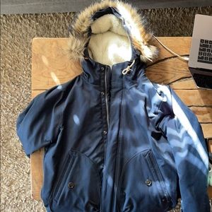 Abercrombie & Fitch Heavy Jacket w/ fur